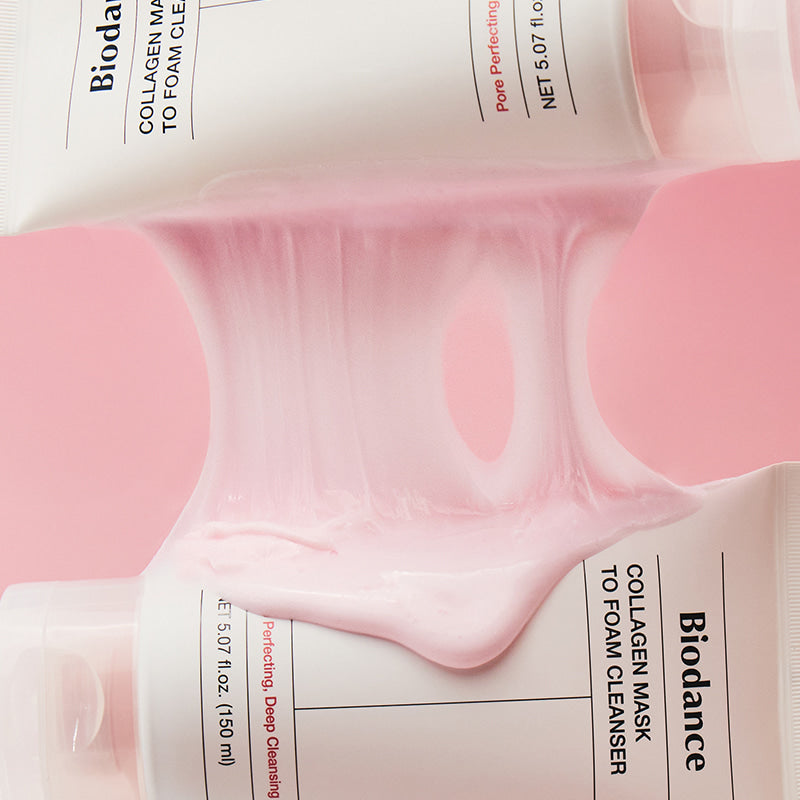 Collagen Mask To Foam Cleanser