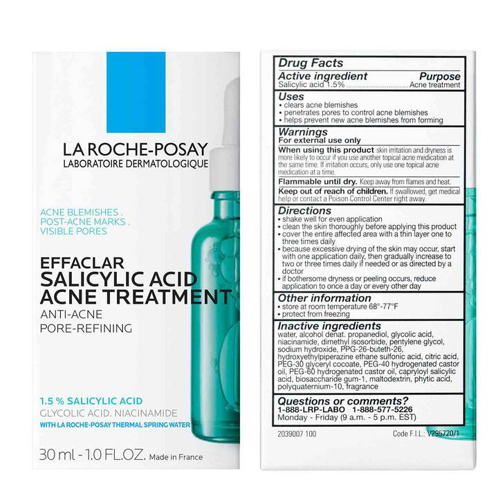 Effaclar Salicylic Acid Acne Treatment Serum 30ml