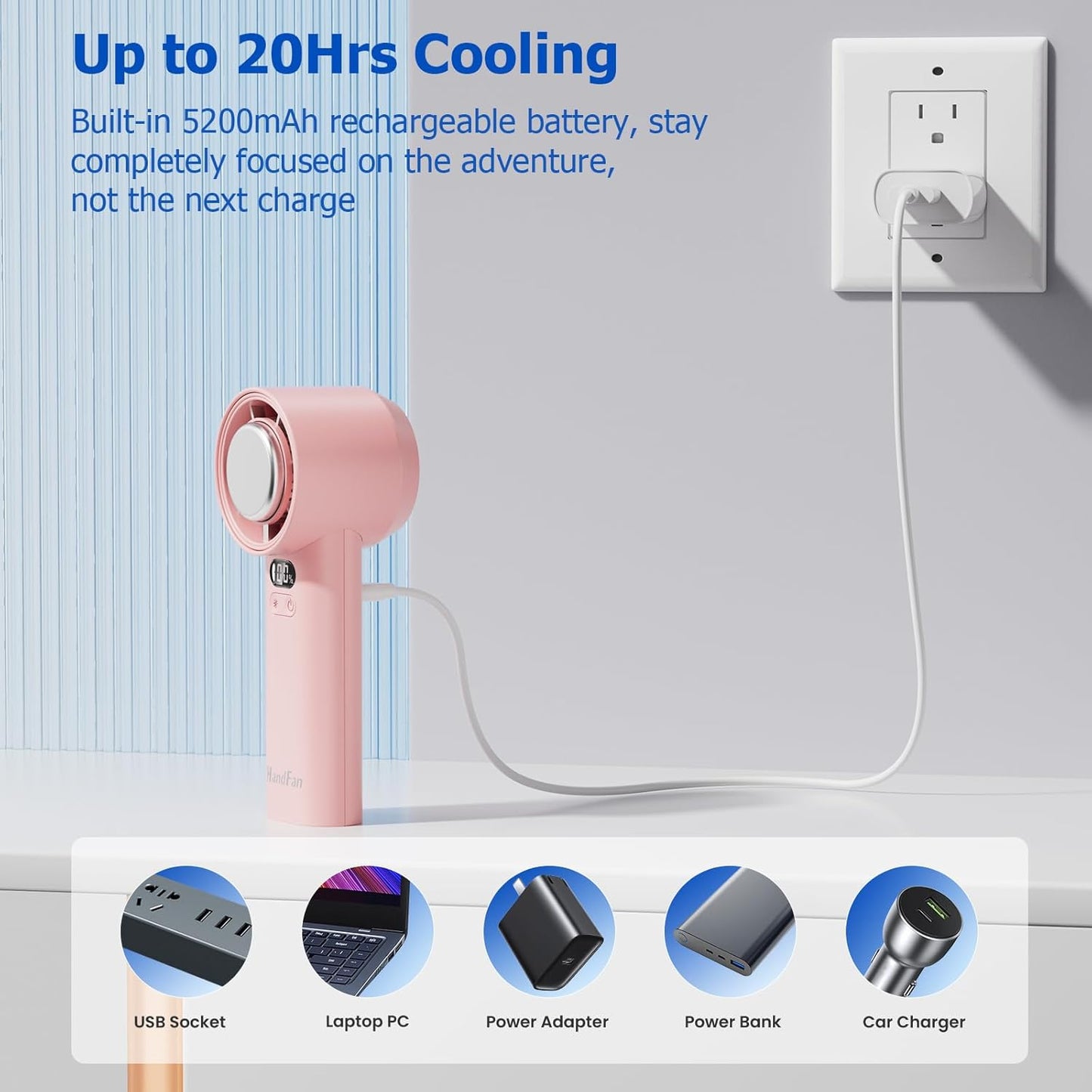 Mini Cooling Ice Fan