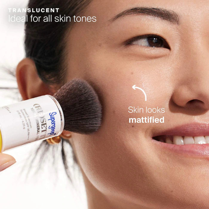 Supergoop! 100% Mineral (Re)setting Powder Face Sunscreen SPF 35