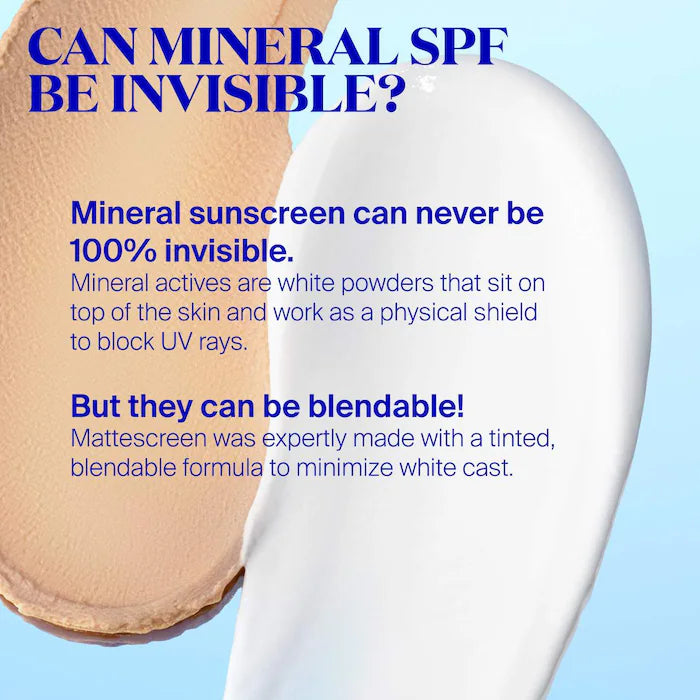 Supergoop! 100% Mineral Mattescreen Sunscreen SPF 40