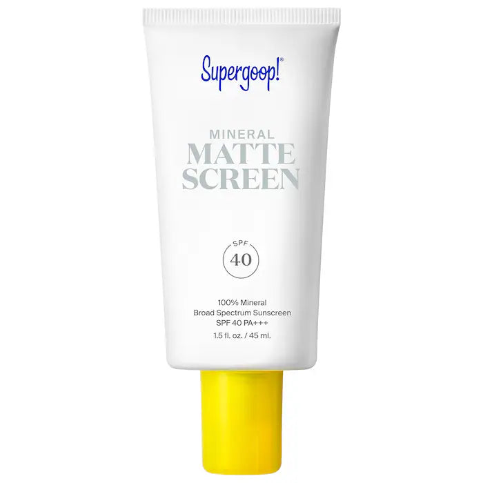 Supergoop! 100% Mineral Mattescreen Sunscreen SPF 40