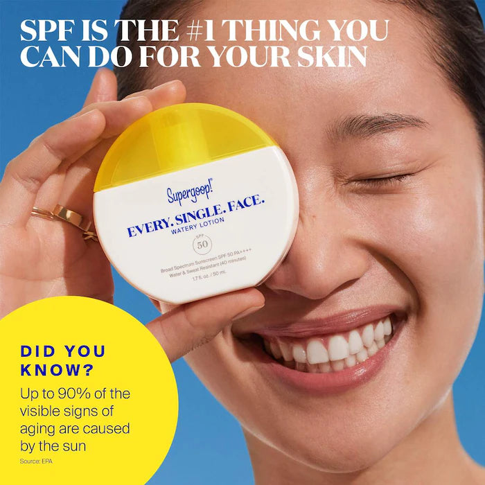 Supergoop! Every. Single. Face. Watery Lotion Sunscreen SPF 50