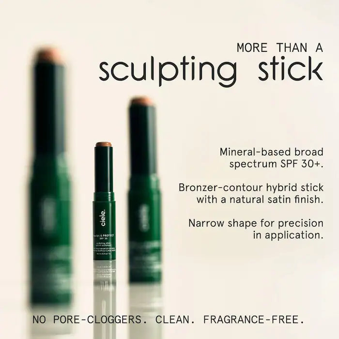 ciele sculpt & PROTECT SPF 30+ bronzing contour stick