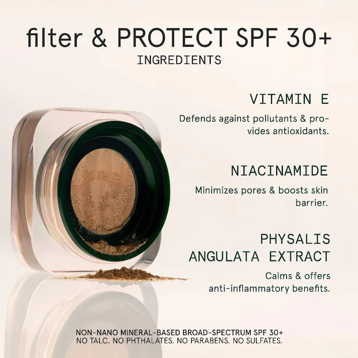 ciele filter & PROTECT SPF 30+ finishing and setting powder