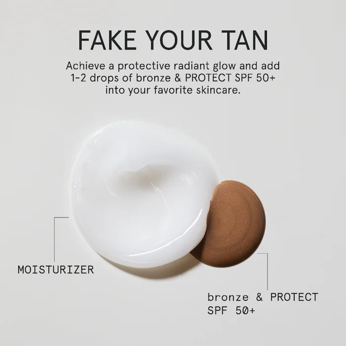 ciele bronze & PROTECT SPF 50+ bronzing concentrate