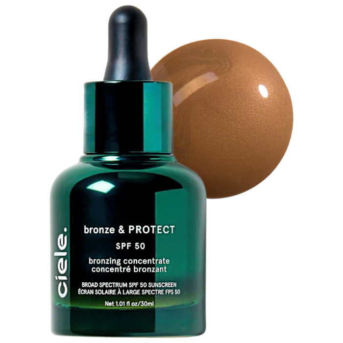 ciele bronze & PROTECT SPF 50+ bronzing concentrate