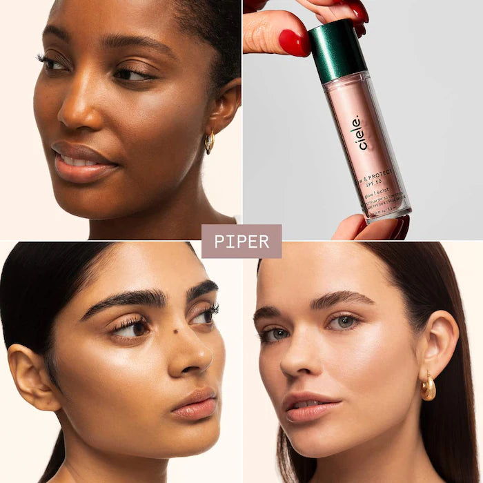 ciele glow & PROTECT SPF 50+ liquid highlighter