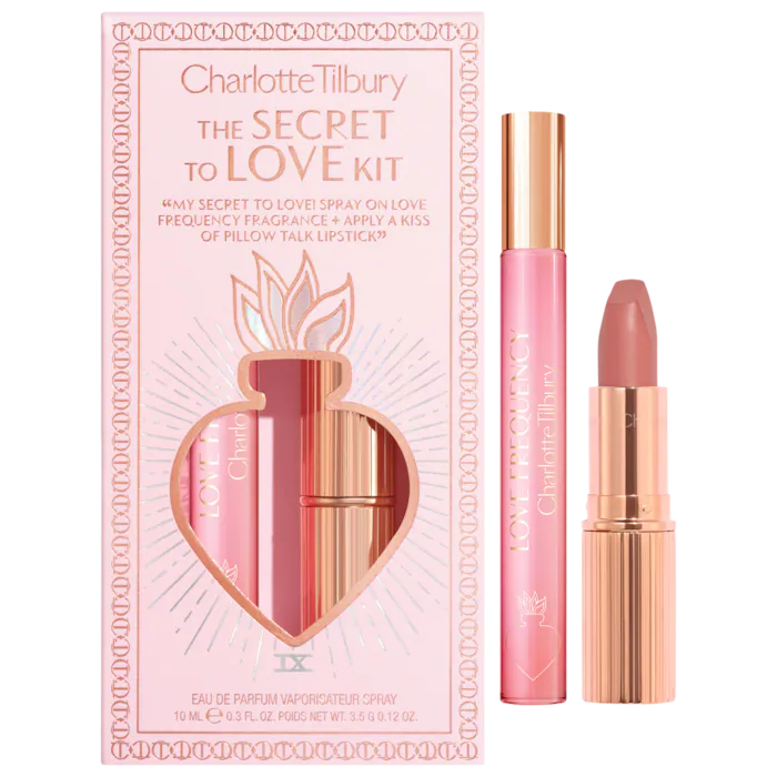 Charlotte Tilbury The Secret to Love Perfume and Lipstick Set