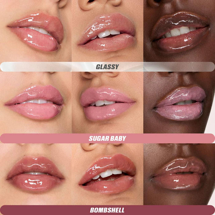HUDA BEAUTY Mini Glossiest Lip Gloss Set
