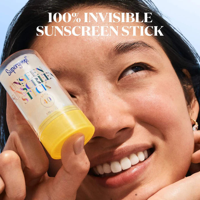 Supergoop! Unseen Sunscreen Stick SPF 40 Invisible Sun Protection