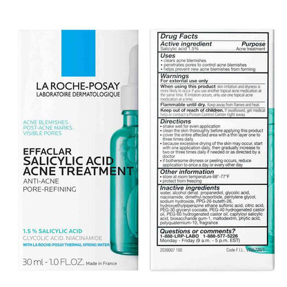 Effaclar Salicylic Acid Acne Treatment Serum 30ml