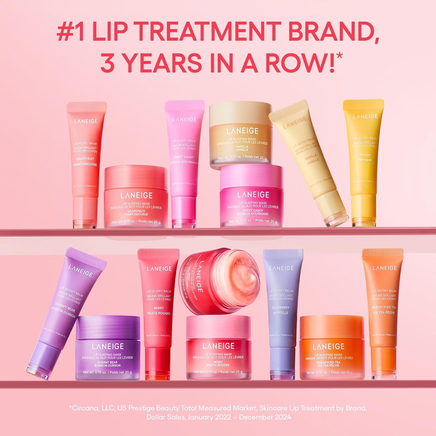 Mini Lip Glowy Balm Set