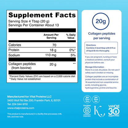 Vital Proteins Collagen Peptides