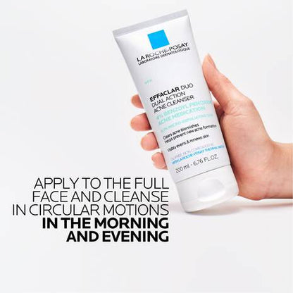 Effaclar Duo Acne Cleanser With 4% Benzoyl Peroxide