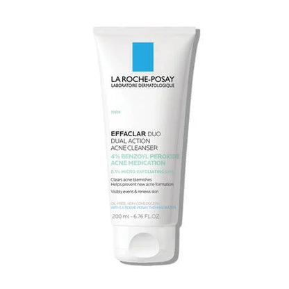 Effaclar Duo Acne Cleanser With 4% Benzoyl Peroxide
