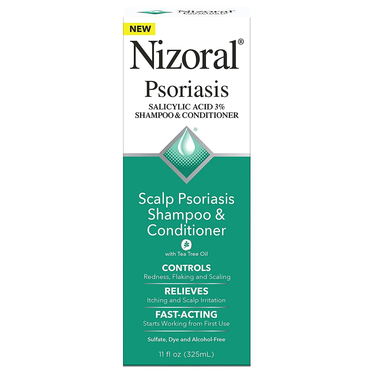 Nizoral Scalp Psoriasis Shampoo & Conditioner, 11 Ounce