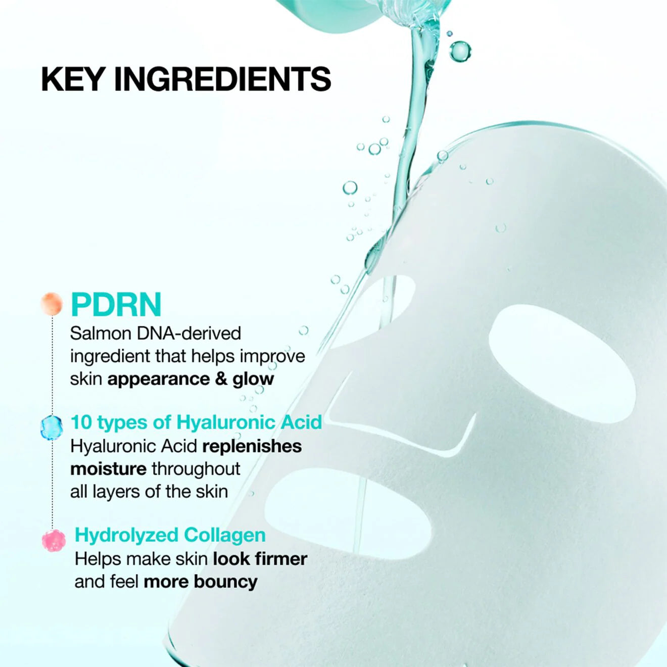 PDRN Hyaluronic Acid Capsule 100 Serum Mask
