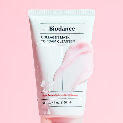 Collagen Mask To Foam Cleanser