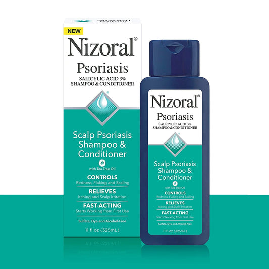 Nizoral Scalp Psoriasis Shampoo & Conditioner, 11 Ounce