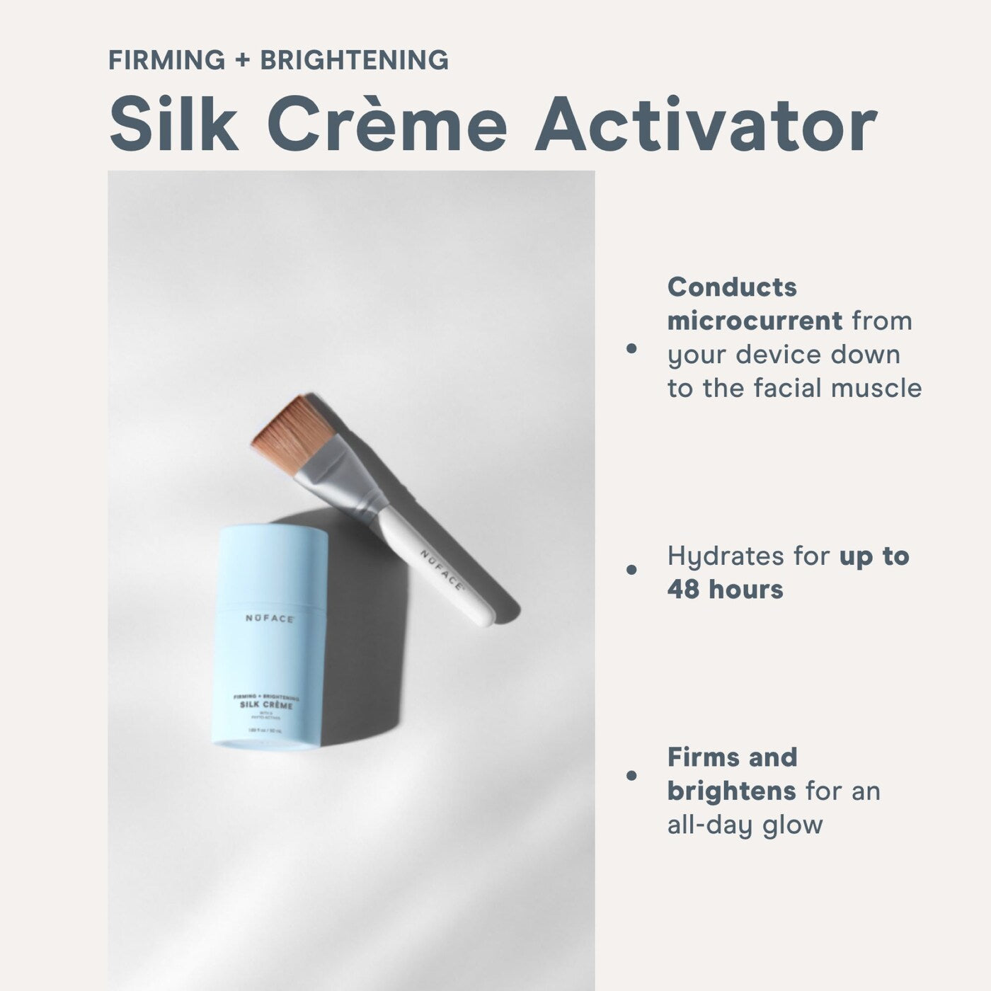 Firming and Brightening Silk Crème Activator