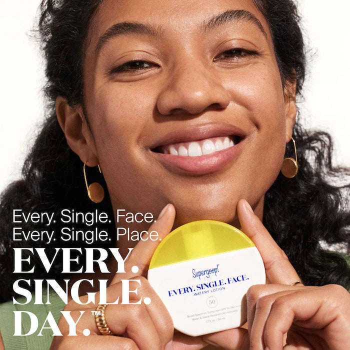 Supergoop!  Every. Single. Face. Watery Lotion Sunscreen SPF 50