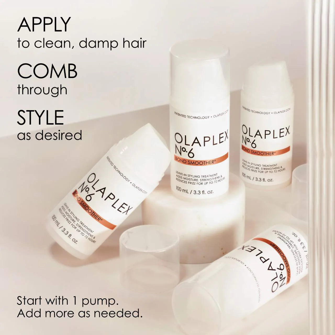 Olaplex No. 6 Bond Smoother Frizz Control Styling Hair Cream