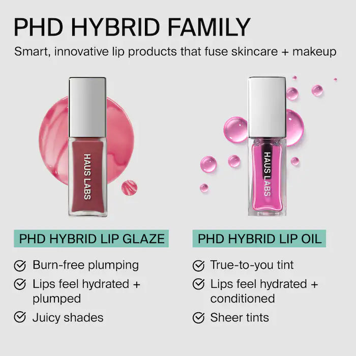 HAUS LABS BY LADY GAGA  PhD Hybrid Hydrating Tinted Lip Oil