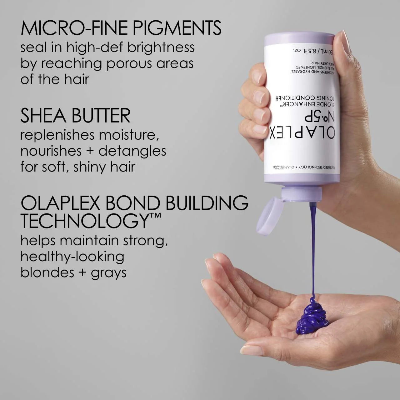 Olaplex No.5P Blonde Hair Hydrating & Brightening Purple Toning Conditioner