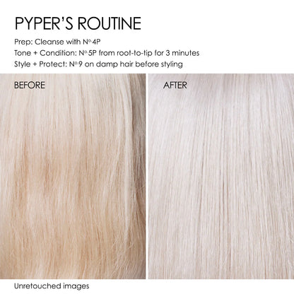 No.5P Blonde Hair Hydrating & Brightening Purple Toning Conditioner