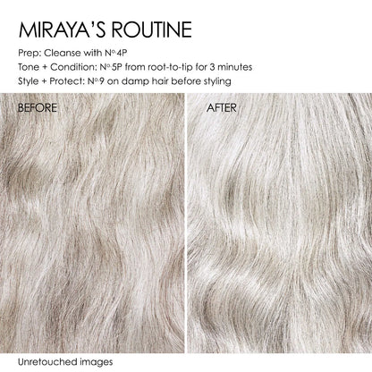 No.5P Blonde Hair Hydrating & Brightening Purple Toning Conditioner