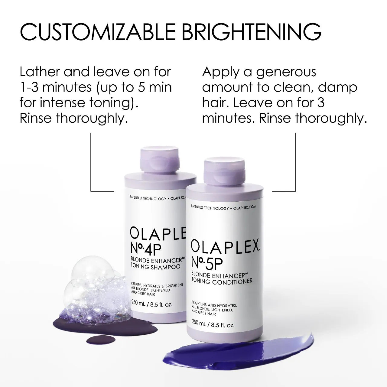 Olaplex No.5P Blonde Hair Hydrating & Brightening Purple Toning Conditioner