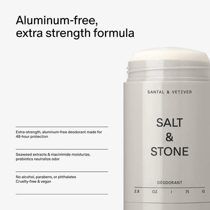 Santal & Vetiver Extra-Strength Aluminum-Free Deodorant