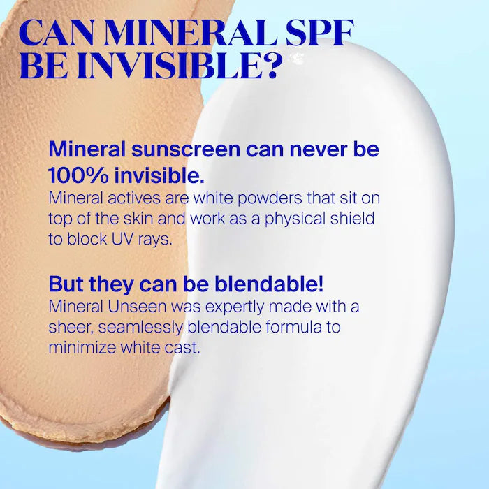 Supergoop!  Mineral Unseen Sunscreen SPF 40