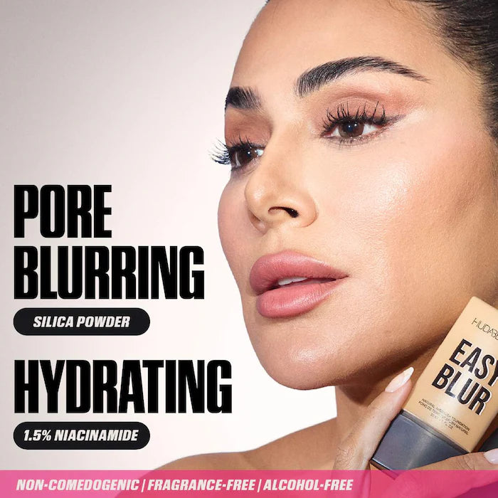 HUDA BEAUTY  Easy Blur Natural Airbrush Foundation with Niacinamide